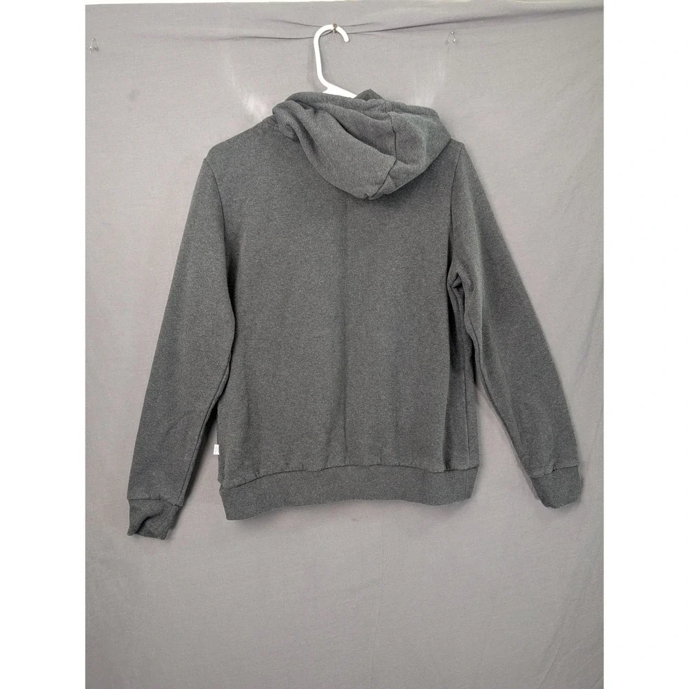 Puma Kids XL Dark Gray Pink Big Cat Logo Hoodie 855473-09
